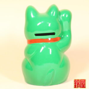 猫好きへの出産祝い：緑色・2
